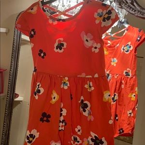 Floral short sleeve dress